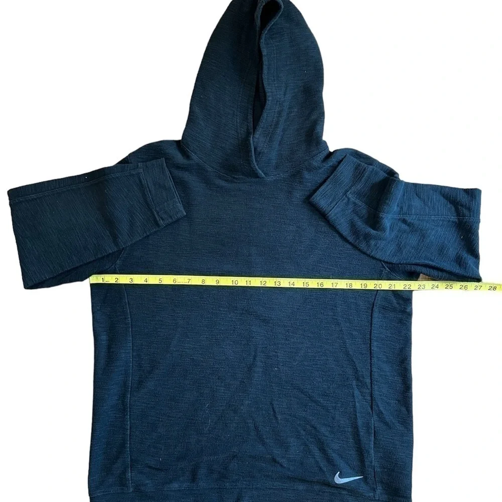 NIKE Yoga Dri-Fit Hooded Black Sweatshirt Size M Women